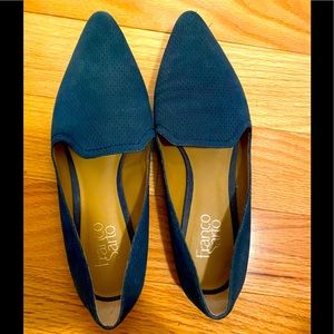 NWOT Franco Sarto Loafer Flats in Blue Size 7.5
